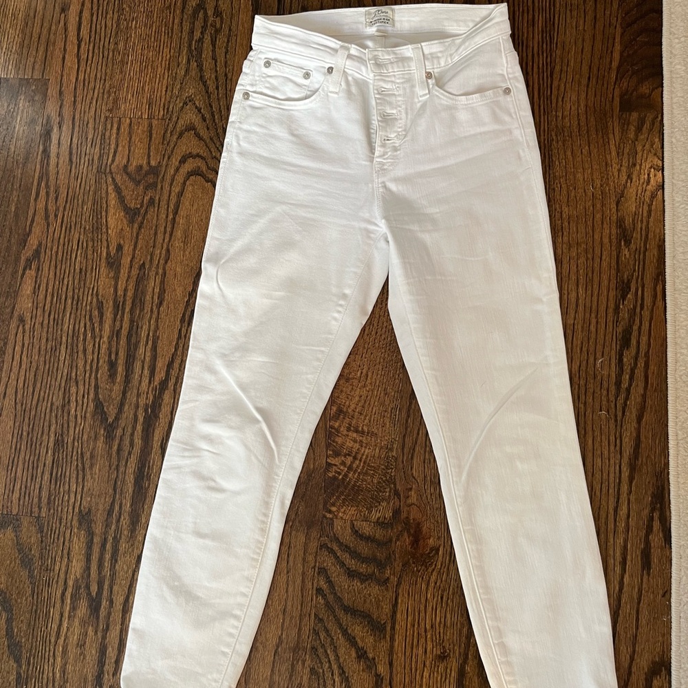 Jcrew White denim